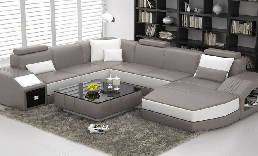 Faber Leather Sofa Lounge Set